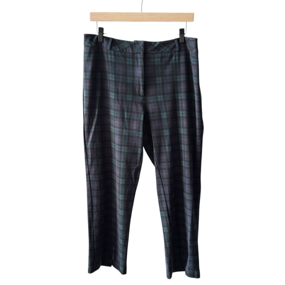 J. McLaughlin Deanne Tarrytown Plaid Straight Leg Pants | 12 - Picture 2 of 11